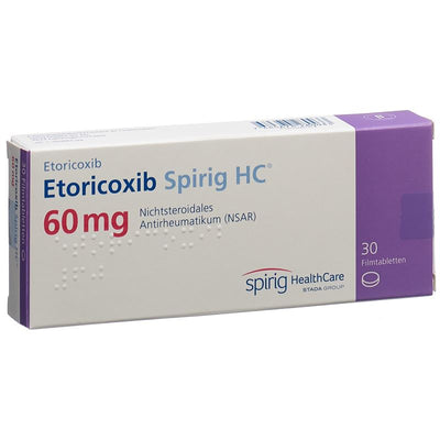 ETORICOXIB Spirig HC Filmtabl 60 mg 30 Stk