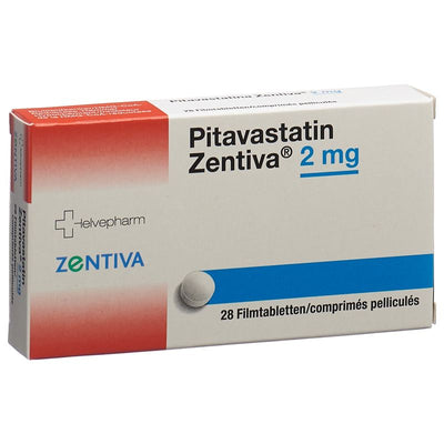 PITAVASTATIN Zentiva Filmtabl 2 mg 28 Stk