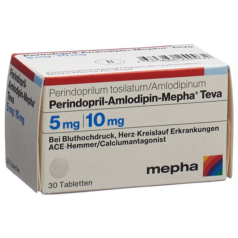 PERINDOPRIL Amlodipin-Mepha Teva 5/10mg 30 Stk