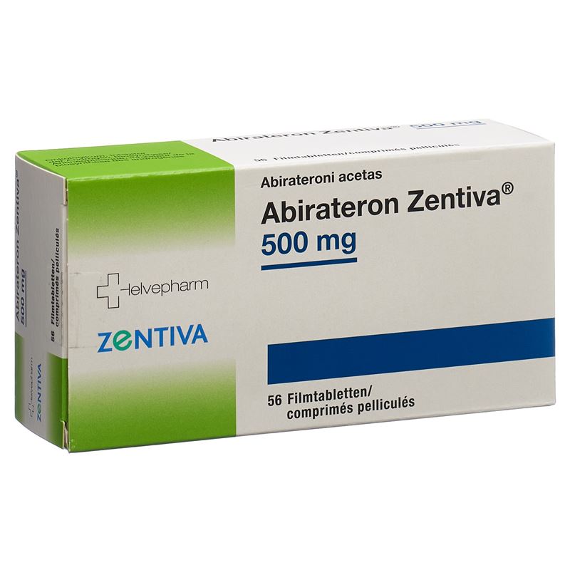 ABIRATERON Zentiva Filmtabl 500 mg 56 Stk