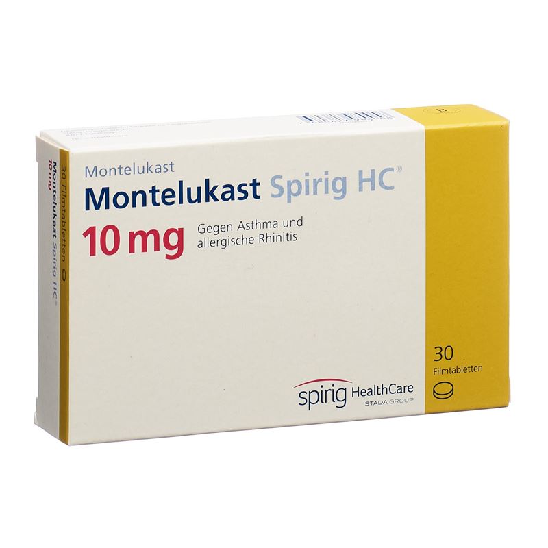 MONTELUKAST Spirig HC Filmtabl 10 mg 30 Stk