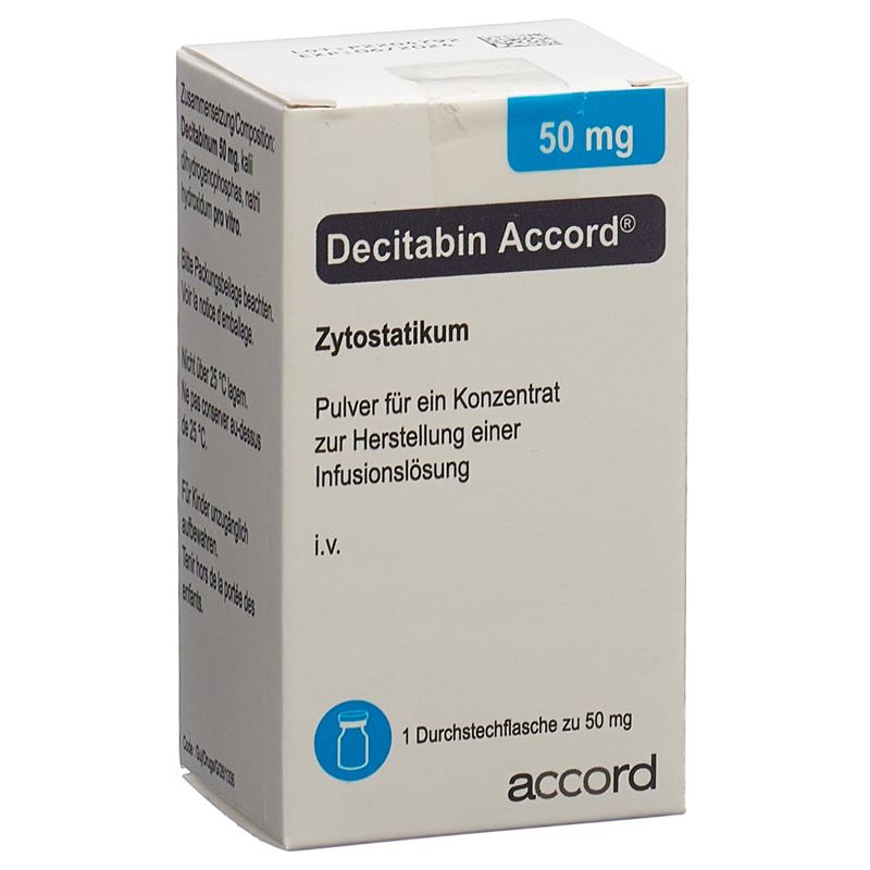 DECITABIN Accord Trockensub 50 mg Durchstf