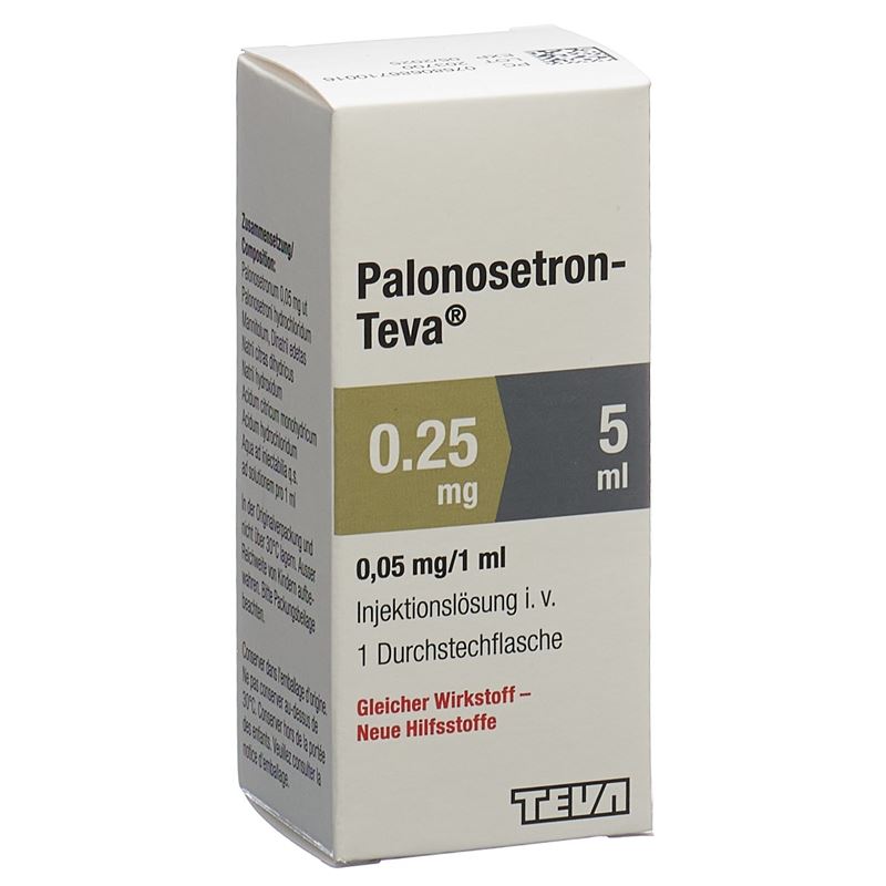 PALONOSETRON Teva Inj Lös 0.25 mg/5ml Durchstf