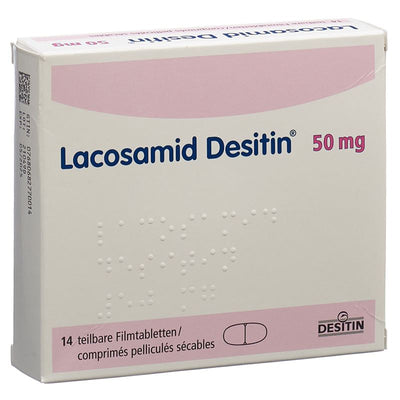 LACOSAMID Desitin Filmtabl 50 mg 14 Stk