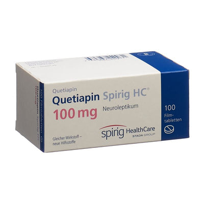 QUETIAPIN Spirig HC Filmtabl 100 mg 100 Stk