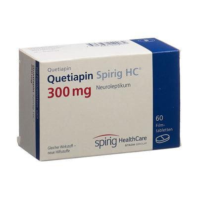 QUETIAPIN Spirig HC Filmtabl 300 mg 60 Stk