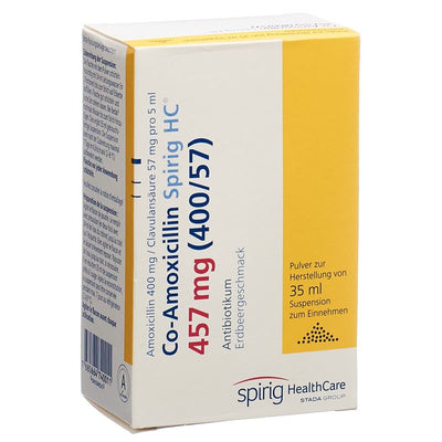 CO-AMOXICILLIN Spirig HC Plv 457 mg f Susp 35 ml