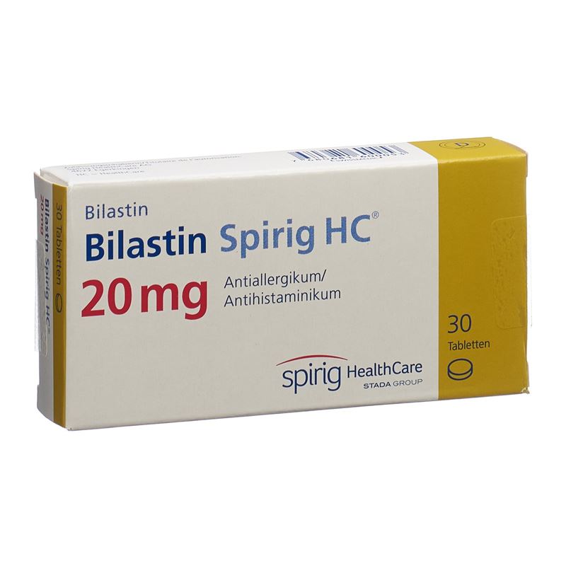 BILASTIN Spirig HC Tabl 20 mg 30 Stk