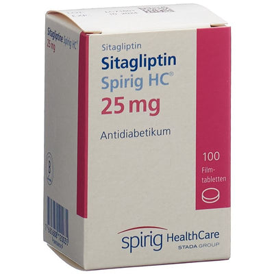 SITAGLIPTIN Spirig HC Filmtabl 25 mg Ds 100 Stk