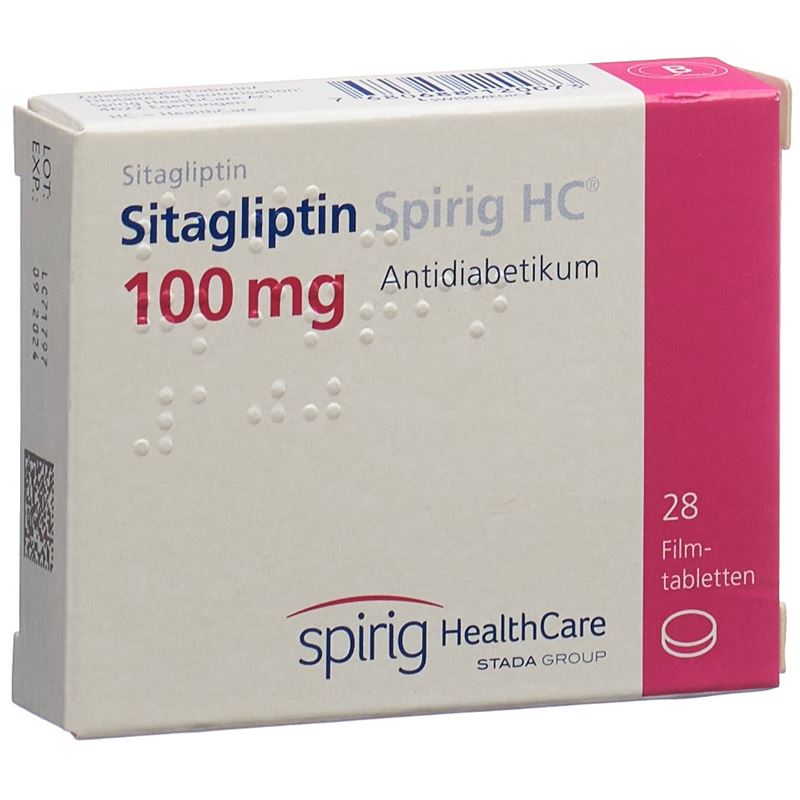 SITAGLIPTIN Spirig HC Filmtabl 100 mg 28 Stk