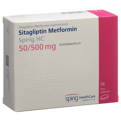 SITAGLIPTIN Metfor Spirig HC 50/500mg 56 Stk