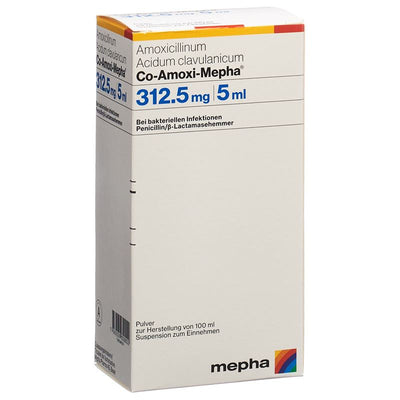 CO-AMOXI Mepha Plv 312.5 mg f Susp 100 ml