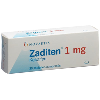 ZADITEN Tabl 1 mg 30 Stk