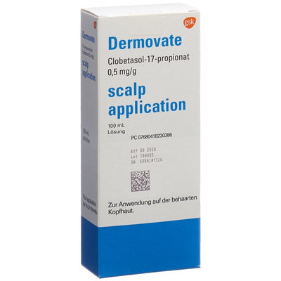 DERMOVATE scalp application Lös Fl 100 ml