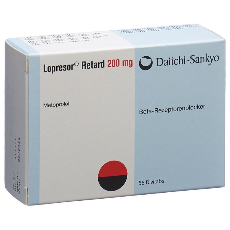 LOPRESOR Retard Divitabs 200 mg 56 Stk