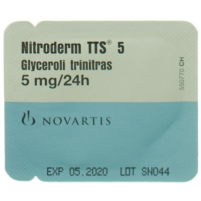 NITRODERM TTS 5 mg/24h Btl 10 Stk