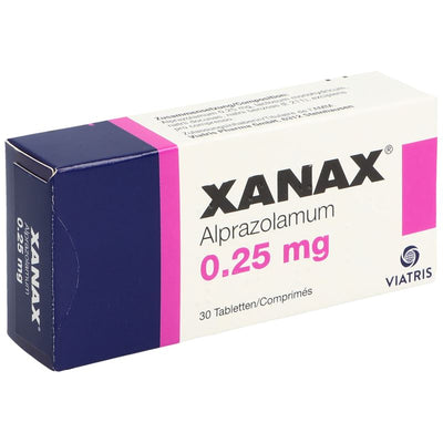 XANAX Tabl 0.25 mg 30 Stk