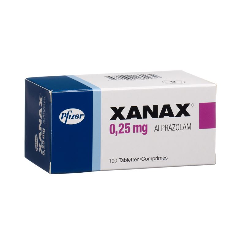 XANAX Tabl 0.25 mg 100 Stk