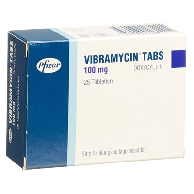 VIBRAMYCIN Tabs Tabl 100 mg 25 Stk