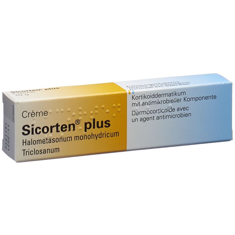 SICORTEN plus Creme 0.05 % Tb 10 g