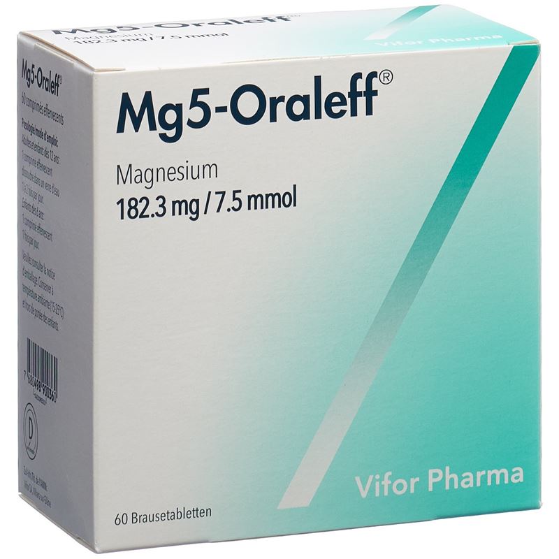 MG5-ORALEFF Brausetabl 7.5 mmol 60 Stk