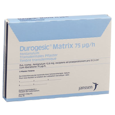 DUROGESIC Matrixpfl 75 mcg/h 5 Stk